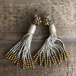 NWOT Baublebar tassel Earrings